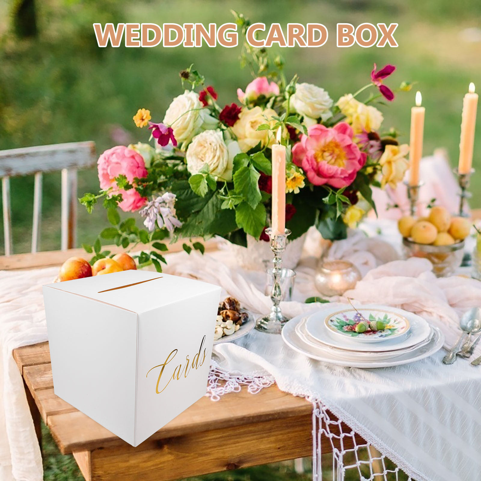1 set di scatole per biglietti - Wedding Card Box recensione e prezzo
