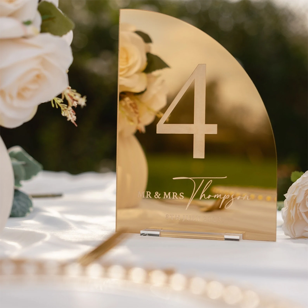 Insegna Personalizzata per Bar - Table Number Gold recensione e prezzo