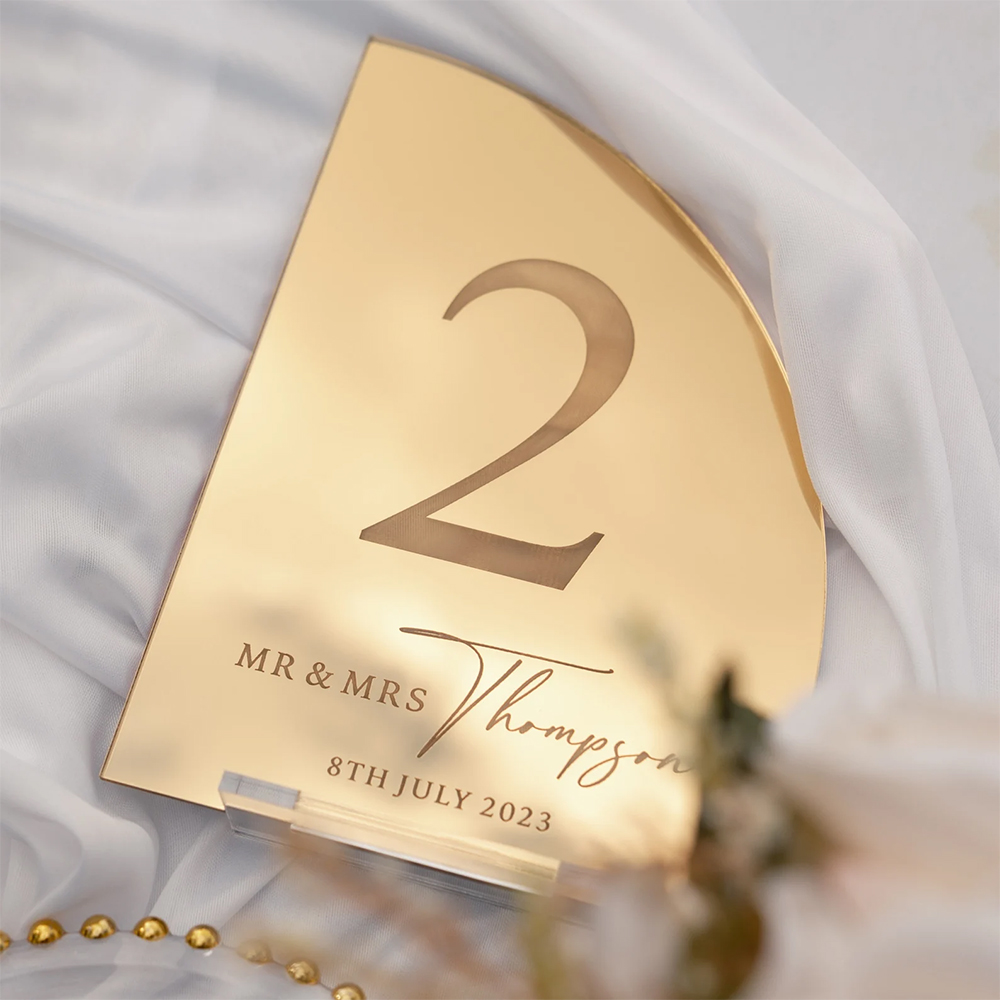 Insegna Personalizzata per Bar - Table Number Gold recensione e prezzo